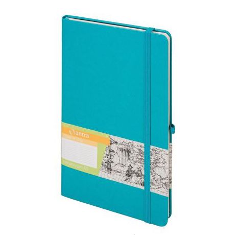 Notes Antra Romantyzm A6/80/80g linia, Turkusowy